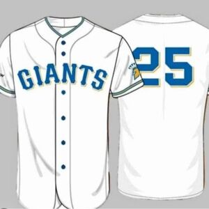 SGA San Francisco SF Giants 2025 SJSU San Jose State University Jersey XL